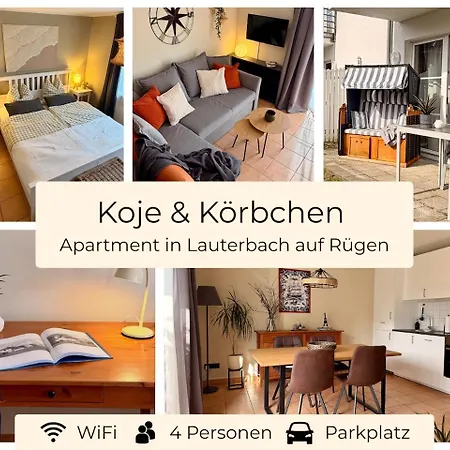 Lejlighed Koje & Koerbchen - Auszeit Auf Der Insel Ruegen